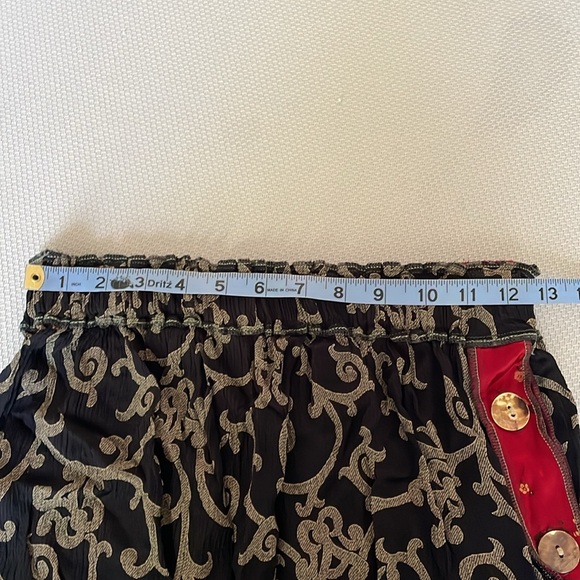 Vintage Nothing Matches Mixed Pattern Art To Wear Midi Skirt Size S/M - Picture 4 of 7